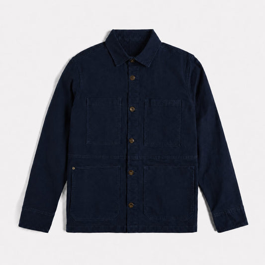 The Utility Jacket — limited, tonal SEWN embroidery