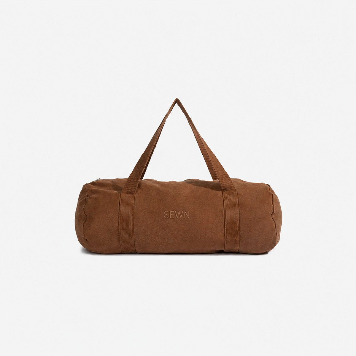 The Weekender — limited duffel, tonal SEWN embroidery